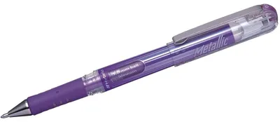 Produktbild von Pentel HybridGel Grip DX Gel-Tintenroller metallic-violett 0,5 mm