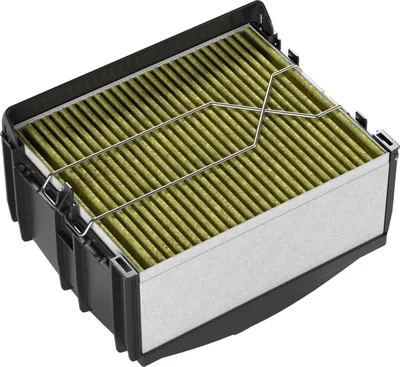 Produktbild von Neff Z51DXI1X6, Filter für Dunstabzugshaube, Schwarz, Weiß, 5 dB, 100 m³/h, 253 mm, 200 mm