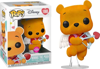 Zdjęcie produktu dla Funko POP Winnie the Pooh 1008 Winnie the Pooh flocked Special Edition Limitowana Figurka Kolekcjonerska