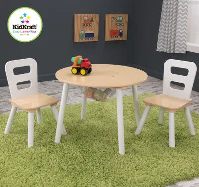 Produktbild von Kidkraft Runder Tisch mit zwei Stühlen, 27027