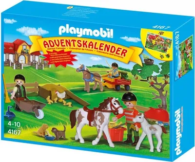 Produktbild von PLAYMOBIL 4167 Adventskalender Reiterhof