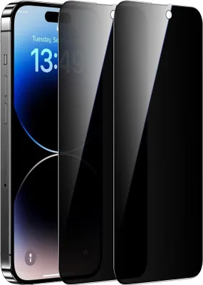 Produktbild von AVANA iPhone 16 Pro Max Panzerglas Sichtschutz Schutzfolie Display Schutzglas 9H Anti-Spy Panzerfolie 2 Stück