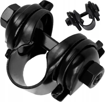 Produktbild von Fahrradsattelbrücke aus Stahl, 22 mm, schwarz