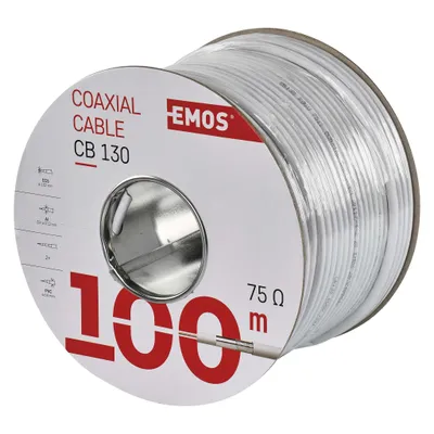 Koaxiální kabel CB130, 100m