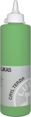 Obrázok produktu pre Lukas Cryl Terzia Plastic Bottle Akrylová farba Chrome Green Light Hue 500 ml 1 ks