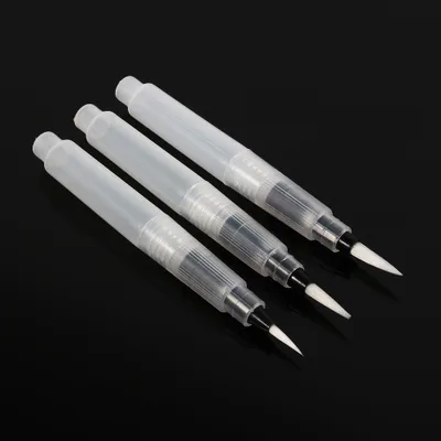Produktbild von 3-teiliger Wassertinten-Pinselstift für Aquarell-Kalligraphie-Malwerkzeug-Set