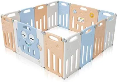 Productafbeelding van Grondbox voor baby's - Speelbox - Kruipbox - Speelrek
