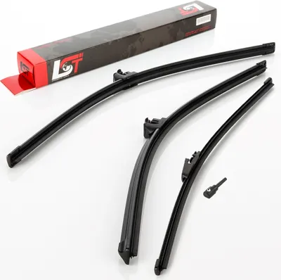 Produktbild von Scheibenwischer Set vorne hinten Frontwischer Heckwischer Düse für Seat Exeo ST