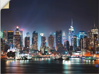 Produktbild von ARTland Wandbild, selbstklebend New York City Times Square Größe: 40x30 cm