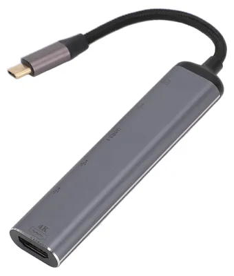 Image de Hub USB-C vers HDMI PD 100 W, type A, 60 Hz, répartiteur multiport USB-C