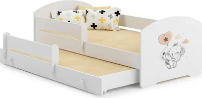 Obrázek produktu pro Manželská postel Luk 160x80 - Slon