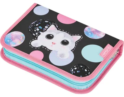 Produktbild von Herlitz Cute Cat, 31 Stück(e), Mehrfarbig, Polyester, Abbildung, 205 mm, 38 mm