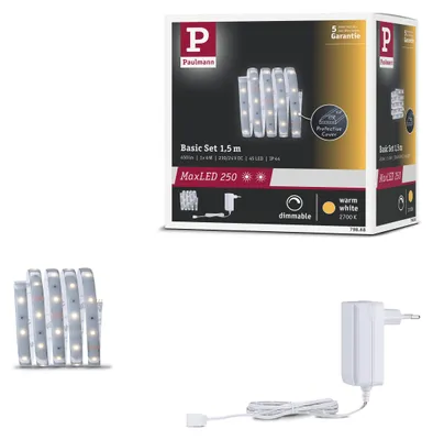 Produktbild von Paulmann MaxLED 250 LED Strip Warmweiß Basisset