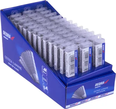 Image de Lames de 18 mm, 10 pièces × 36 pièces, présentoir