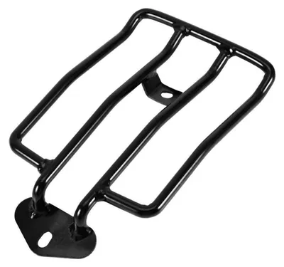 Image de Porte-bagages arrière noir pour moto, compatible avec les modèles XL883/1200 X48 de 2004 à 2016