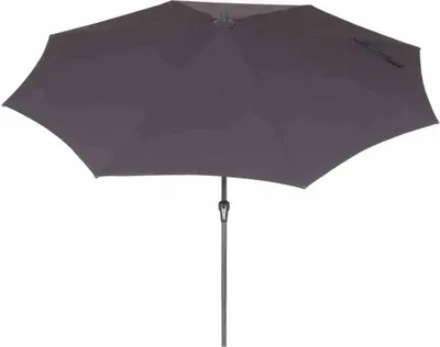 Produktbild von SIENA GARDEN Avio Mittelstockschirm anthrazit/anthrazit  Ø 300cm, Gestell Alu anthrazit,