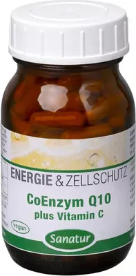Produktbild von Sanatur CoEnzym Q10 100 Kapseln (35 g)