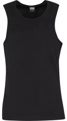 Obrázok produktu pre Urban Classics Tank-Top Herren rebrované spodné tričko 2-Pack schwarz L