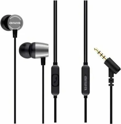 Immagine prodotto di Aiwa Cuffie intrauricolari ESTM-30SL/ con microfono/ Jack 3,5/ argento