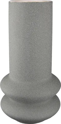 Image de Gilde Vase, "Radon", Keramik, beige, grau, H. 24.5 cm, D. 13 cm 32571 4063387325711 2 Stück (2-fach sortiert)