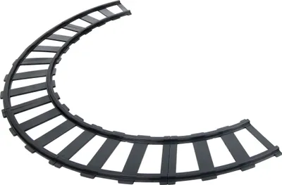 Image de Rollplay rails courbes set de 4 pièces set d'extension pour Steam-Train
