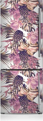 Produktbild von Magnete Küche Kühlschrank Kühlschrankmagnete 70x190 cm - Ananas