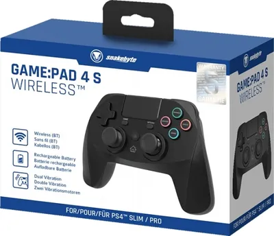 Produktbild von Ovládač PS4 Game:Pad 4S wirel. black Snakebyte Bluetooth