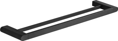 Image de Porte-serviettes double Adox, noir (7018225-70)