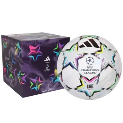Zdjęcie produktu dla Adidas oficjalna piłka nożna UEFA Champions League sezon 26/27 League Boxed Ball KE9771 rozmiar 5