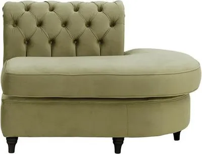 Produktbild von Chesterfield Modul - Abschlusselement rund, rechts (ECR)-Velluto 3-black