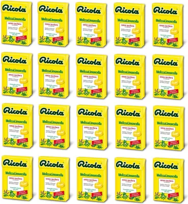 Produktbild von Ricola | Lemon Mint | Suikervrij | 20 x 50 gram