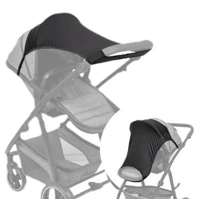 Produktbild von Titaniumbaby elastisches universal Sonnensegel, Sonnenschutz UV50+ für Kinderwagen und Buggys