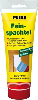 Produktbild von Pufas Feinspachtel FE 400g Spachtelmasse Holz Modellbau Fenster Fertigspachtel
