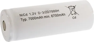 Produktbild von Mexcel Akku 3/2 D 1,2V / 7000mAh NS7000FH Hochtemperatur