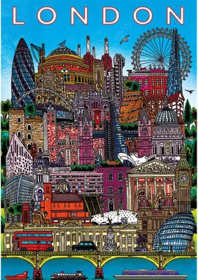 Immagine prodotto di Gibsons Puzzle London Cityscape - 500 Teile Puzzlespaß