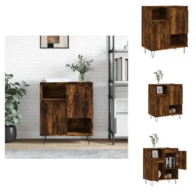 Produktbild von vidaXL Sideboard Räuchereiche 60x35x70 cm Holzwerkstoff -  Sideboards