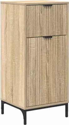 Obrázek produktu pro vidaXL Koupelnová skříňka se zásuvkami, dub Sonoma, 39,5 x 36 x 88 cm