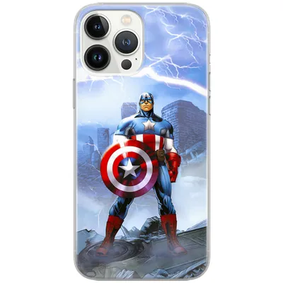 Produktbild von ERT GROUP Marvel Handyhülle für XIAOMI 13 Muster Captain America 003 MPCCAPAM683