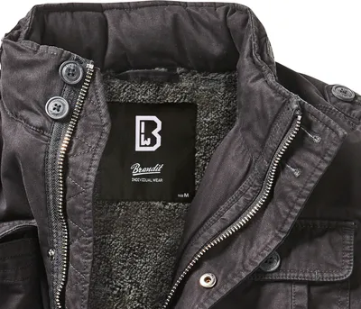 Immagine prodotto di Brandit Britannia Giacca invernale Taglia: XXL, Colore: Nero