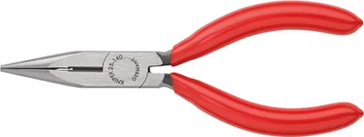 Productafbeelding van Spitsbektang KNIPEX 25 01 140, 140mm, halfrond, recht, voor radiotechniek