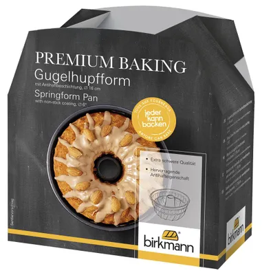 Produktbild von BIRKMANN Gugelhupfform, Ø 16 cm x H 8,5 cm, Marken-Antihaftbeschichtung