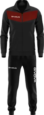 Produktbild von Givova Visa Trainingsanzug Schwarz XL Schwarz XL