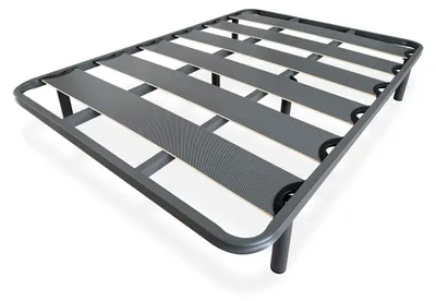 Lattenrost 150x190 cm, verstärkt, 40x30 mm, mit Füßen, stabil