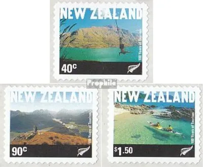 Produktbild von Briefmarken Neuseeland 2001 Mi 1930BA-1932BA (kompl.Ausg.) gestempelt Tourismus