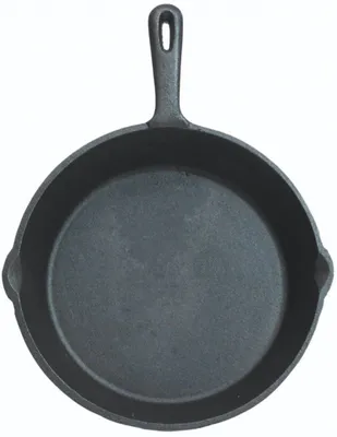 Produktbild von KitchenCraft Gusseisen Bratpfanne de, Induktionskochen, rund, Gusseisen, 24 cm