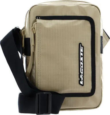 Produktbild von LACOSTE Kameratasche Umhängetasche Vertical Camera Bag Lion Noir khaki