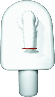Immagine prodotto di Hutterer & Lechner HL410 Sifone a vista per lavandino DN40 con cappuccio di copertura bianco, 1 pz.