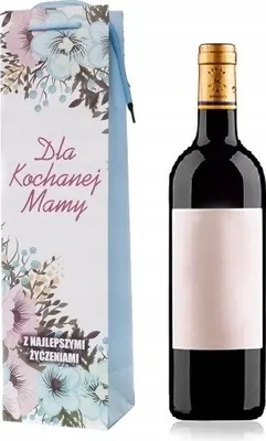 Obrázek produktu pro Dárková taška na víno ke Dni matek s nápisem 36 x 9 cm