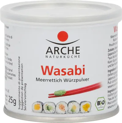 Produktbild von Arche Bio Meerrettich Würzpulver mit Wasabi 25g