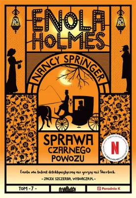 Productafbeelding van Enola Holmes. Tom 7. Sprawa czarnego powozu